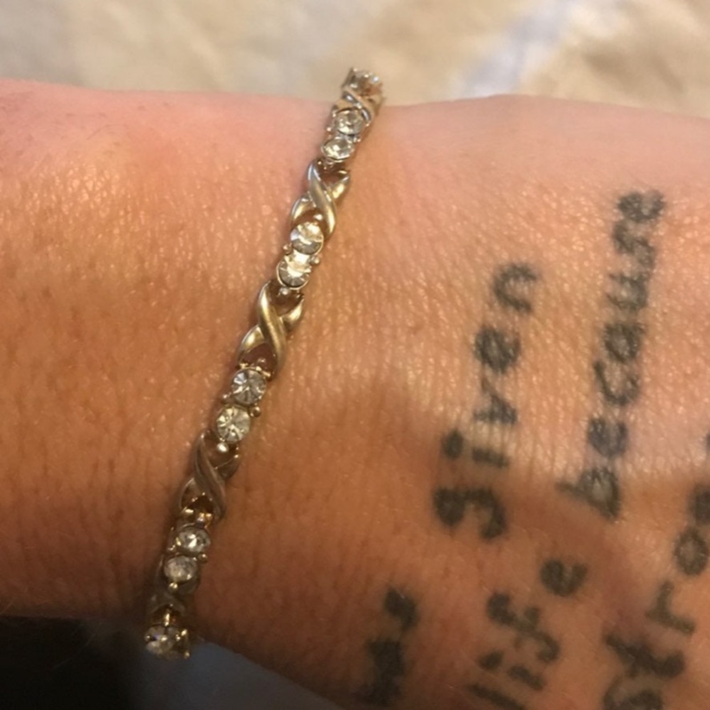 XOXO gold tone bracelet